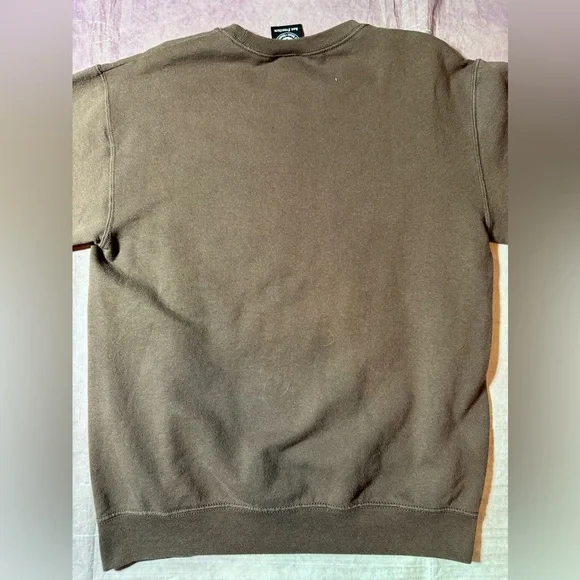 Thrasher Skateboarding Sweatshirt Small Brown Mens Crewneck Gonz Mark Gonzales - Picture 9 of 9